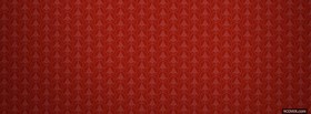 red and different pattern facebook cover