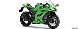 2011 green ninja moto facebook cover