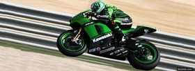 kawasaki motogp green moto facebook cover