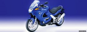 blue bmw moto facebook cover