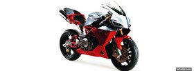 red bimota moto facebook cover