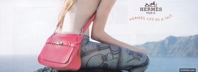 in the desert with louis vuitton purse facebook cover