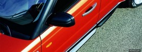 red range rover close up facebook cover