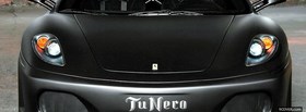 front of ferrari tunero car facebook cover