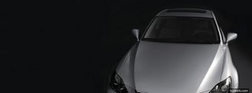 silver lexus is 250 car facebook cover