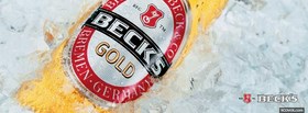 becks gold beer alcohol facebook cover