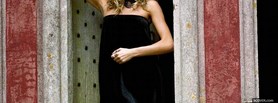 sienna miller in black dress facebook cover