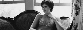 seductive short haired mandy moore facebook cover