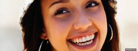 smiling celebrity jessica alba facebook cover