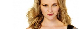 celebrity reese witherspoon in white facebook cover