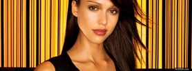 superb actress jessica alba facebook cover