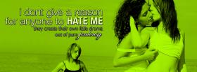 girls kissing pure jealousy quotes facebook cover