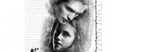 black and white edward and bella facebook cover