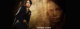 movie katniss the hunger games facebook cover