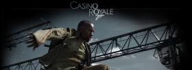 movie casino royale running facebook cover