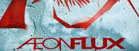movie aeon flux red sign facebook cover