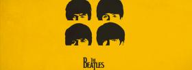faces of the beatles facebook cover