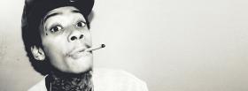 wiz khalifa smoking rapper facebook cover