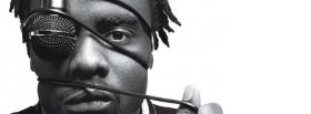 wale gq with microphone music facebook cover