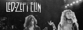 led zeppelin black and white facebook cover