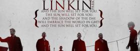 linkin park music quote facebook cover
