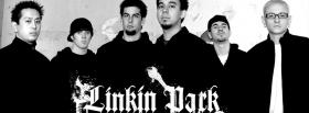 linkin park black and white facebook cover