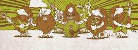 animated green beatles facebook cover
