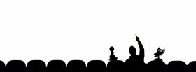 black and white mystery science theater 3000 facebook cover