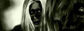 terrifying skeletons halloween facebook cover