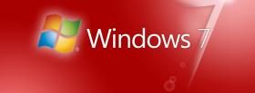 red windows 7 computers facebook cover