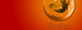 red orange firefox facebook cover