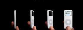 fingers holding ipod nano facebook cover