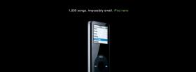 technology black ipod nano facebook cover