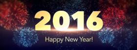 happy new year 2016 with message facebook cover