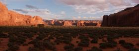 monument valley nature facebook cover