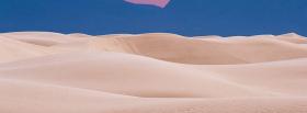 light sand desert nature facebook cover