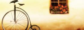 bicycle window nature facebook cover