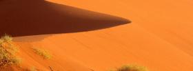 vaste desert nature facebook cover