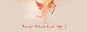 cupid and valentines facebook cover
