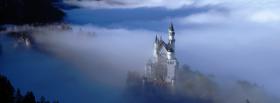 mist skies and castle facebook cover