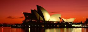 famous opera house sydney facebook cover