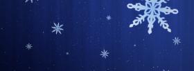 magical snowflakes facebook cover