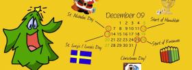 important days in december facebook cover