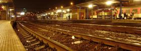 night railways bratislava city facebook cover