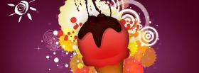 yummy icecream creative facebook cover