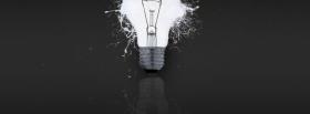 light bulb creative facebook cover