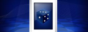 blue dice creative facebook cover