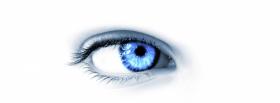beautiful blue eye creative facebook cover