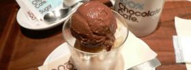 chocolate icecream food facebook cover