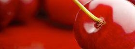 red cherry facebook cover